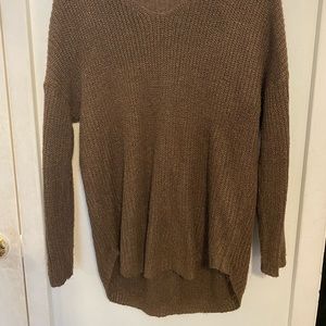Brown sweater